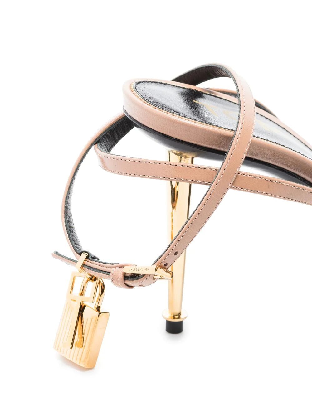 Tom Ford Naked 85mm leather sandals - Image 4