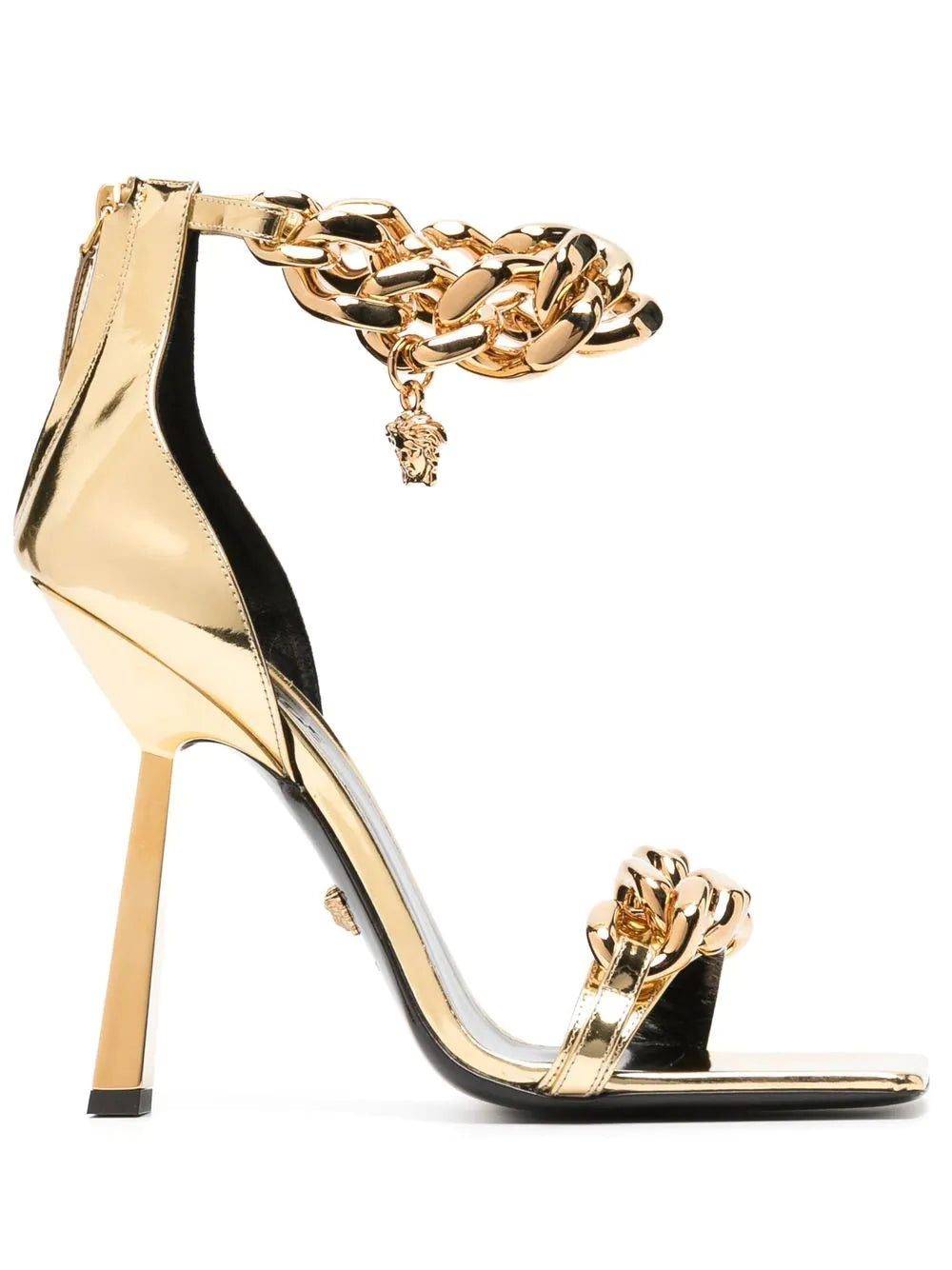 Versace Medusa chain sandals