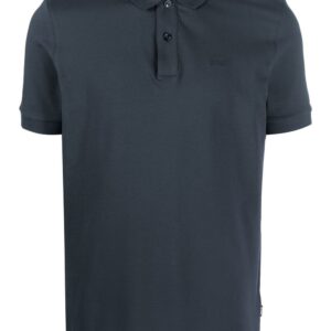 BOSS  embroidered-logo polo shirt