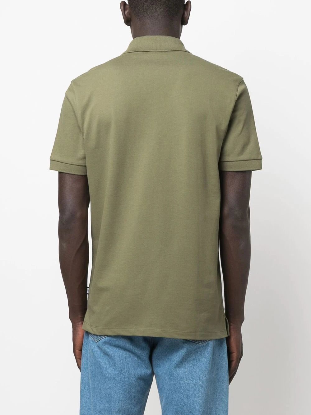 BOSS embroidered-logo polo shirt - Image 3