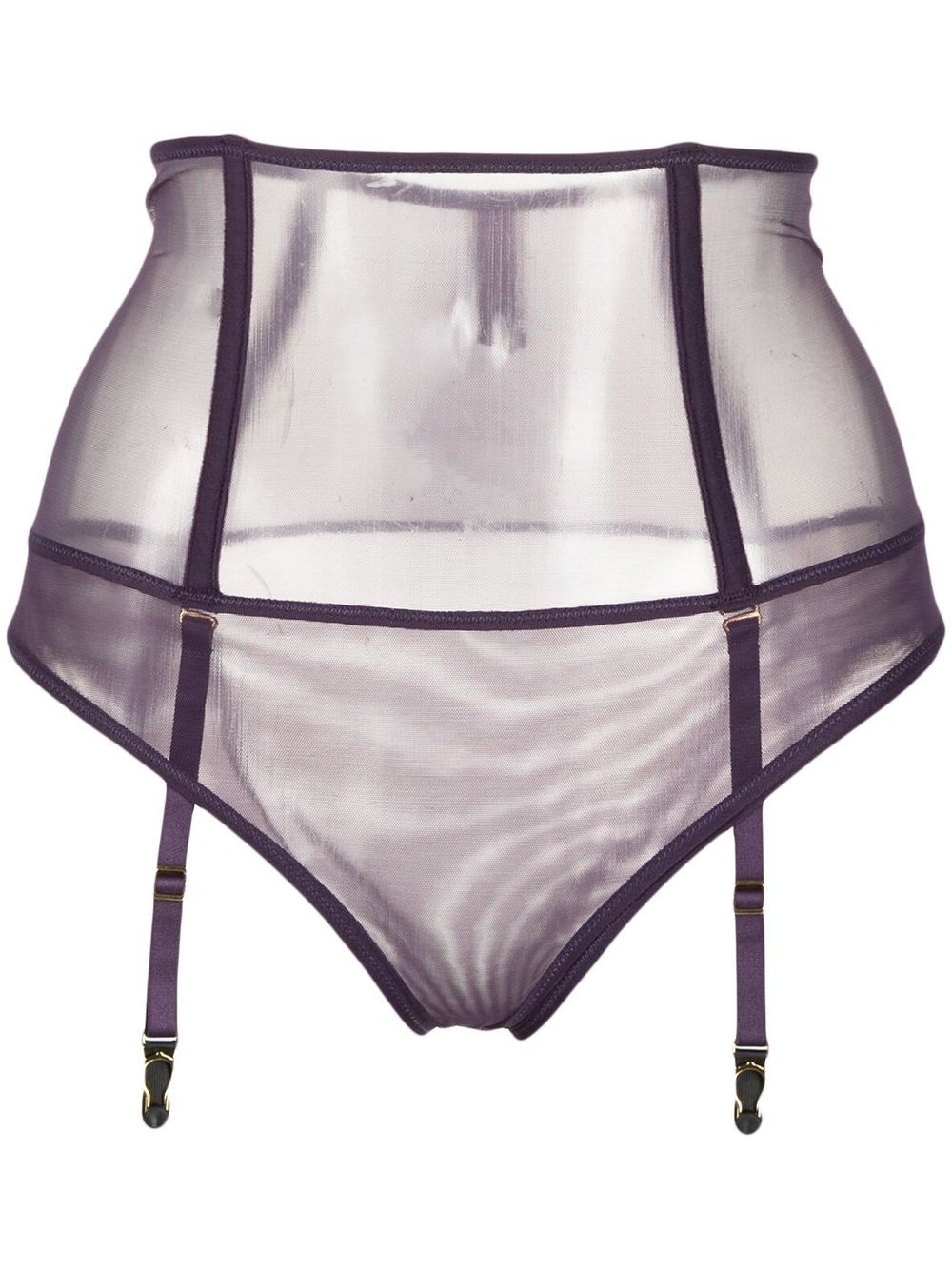 Maison Close L'Amoureuse high-waisted suspender briefs