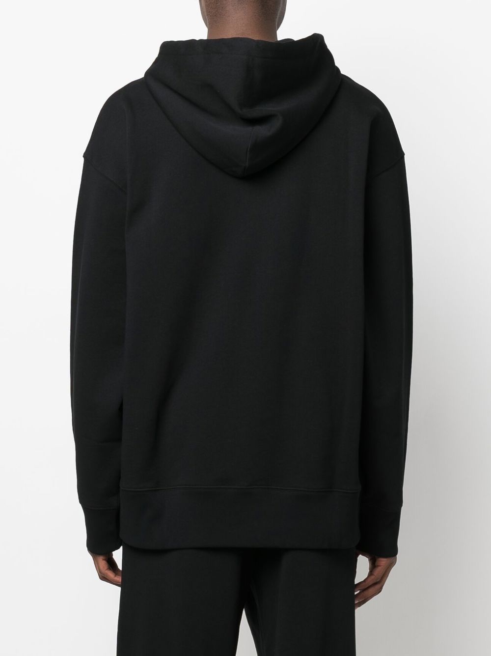 Acne Studios face-patch organic cotton hoodie - Image 5