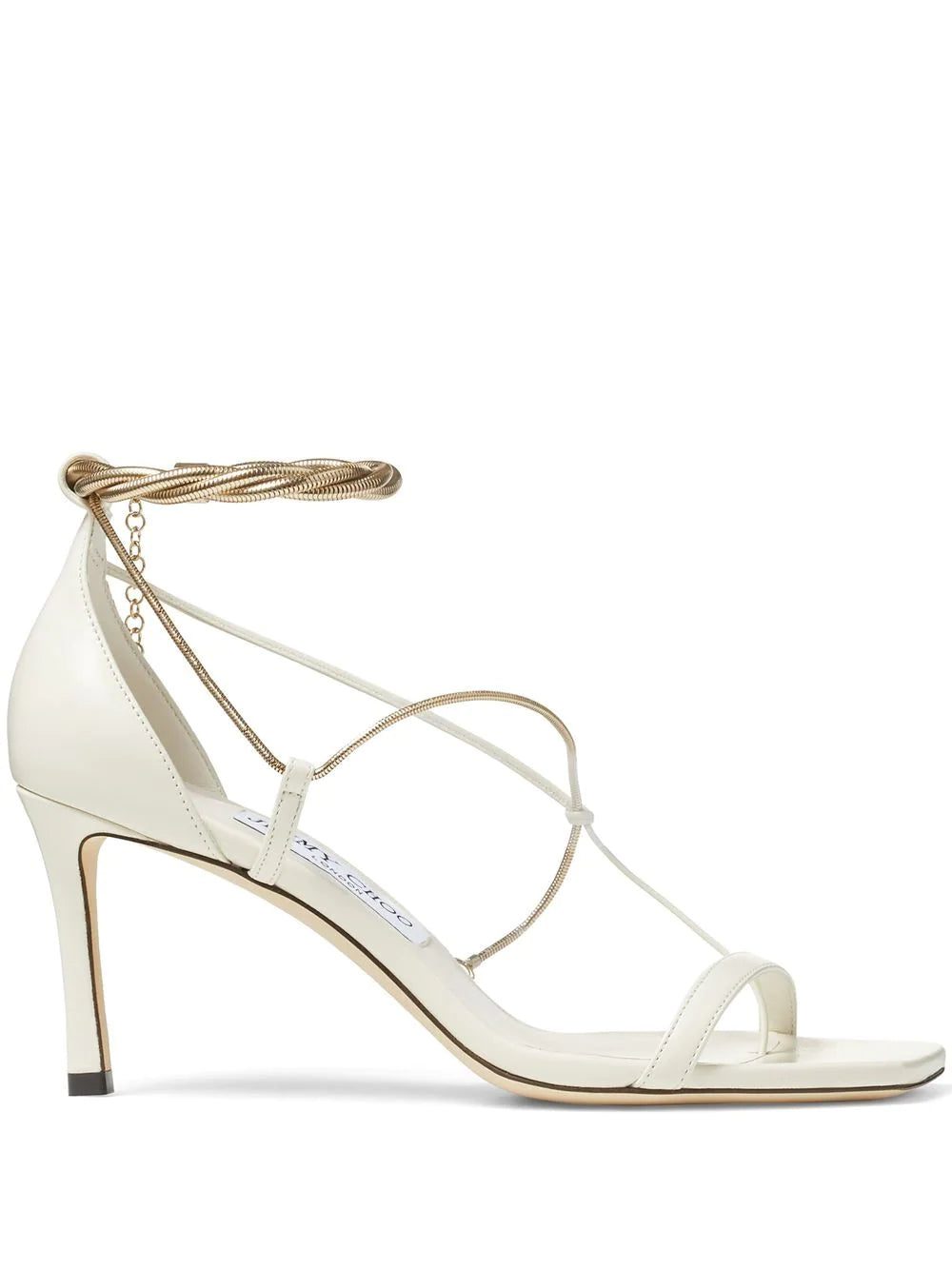 Jimmy choo Oriana 75mm leather sandals