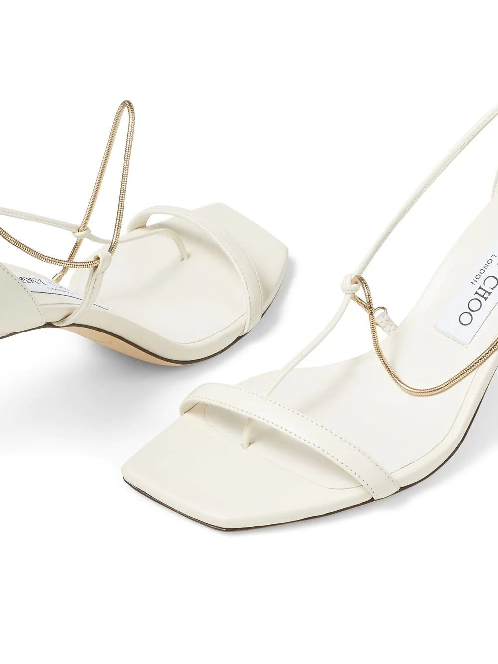 Jimmy choo Oriana 75mm leather sandals - Image 4