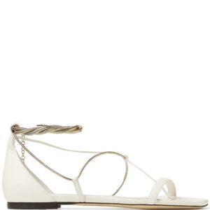 Jimmy Choo  Oriana chain-straps flat sandals