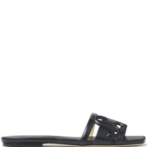 Jimmy choo  logo-patch open-toe sandals