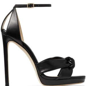 Jimmy Choo  Rosie 120mm knotted sandals