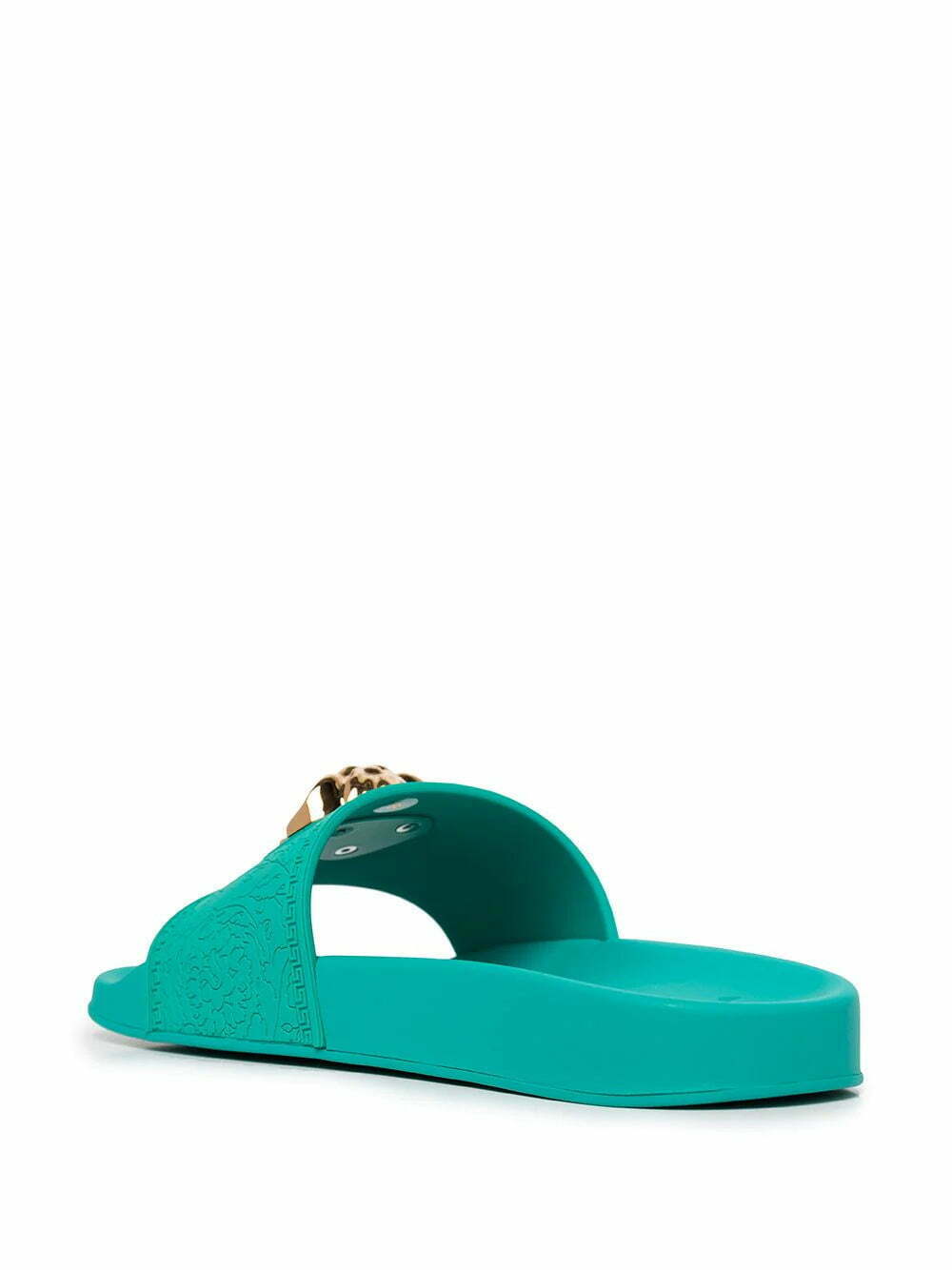 Versace Medusa plaque flat slides - Image 3
