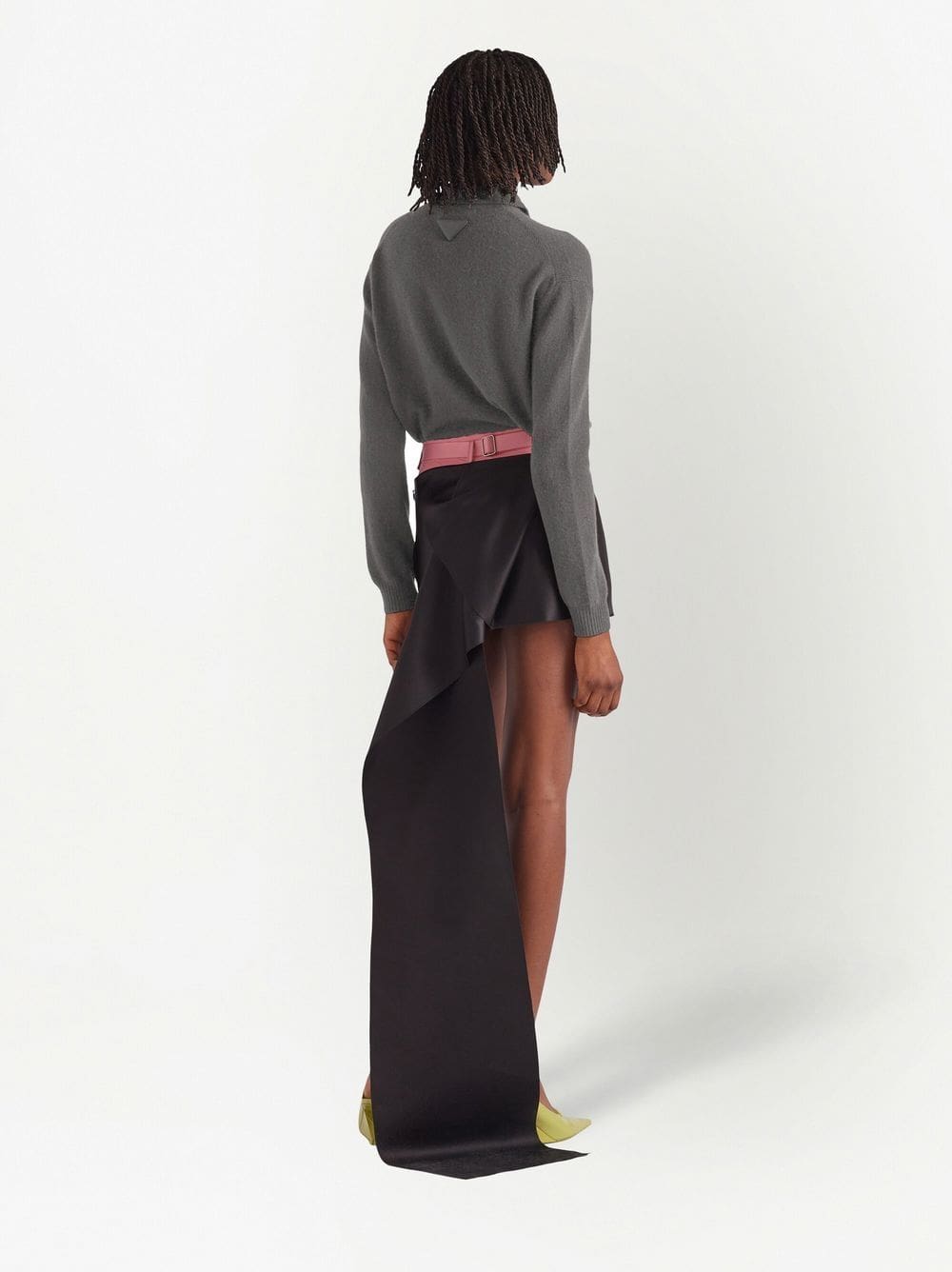 Prada knitted cashmere polo shirt - Image 3