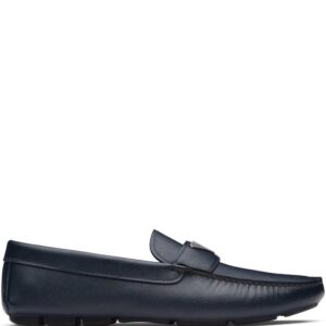 Prada  triangle-logo penny-slot loafers