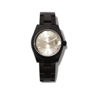 Minds MINDS ROLEX OYSTER PERPETUAL 31MM BLCK DLC CHAMPAGNE FACE WA