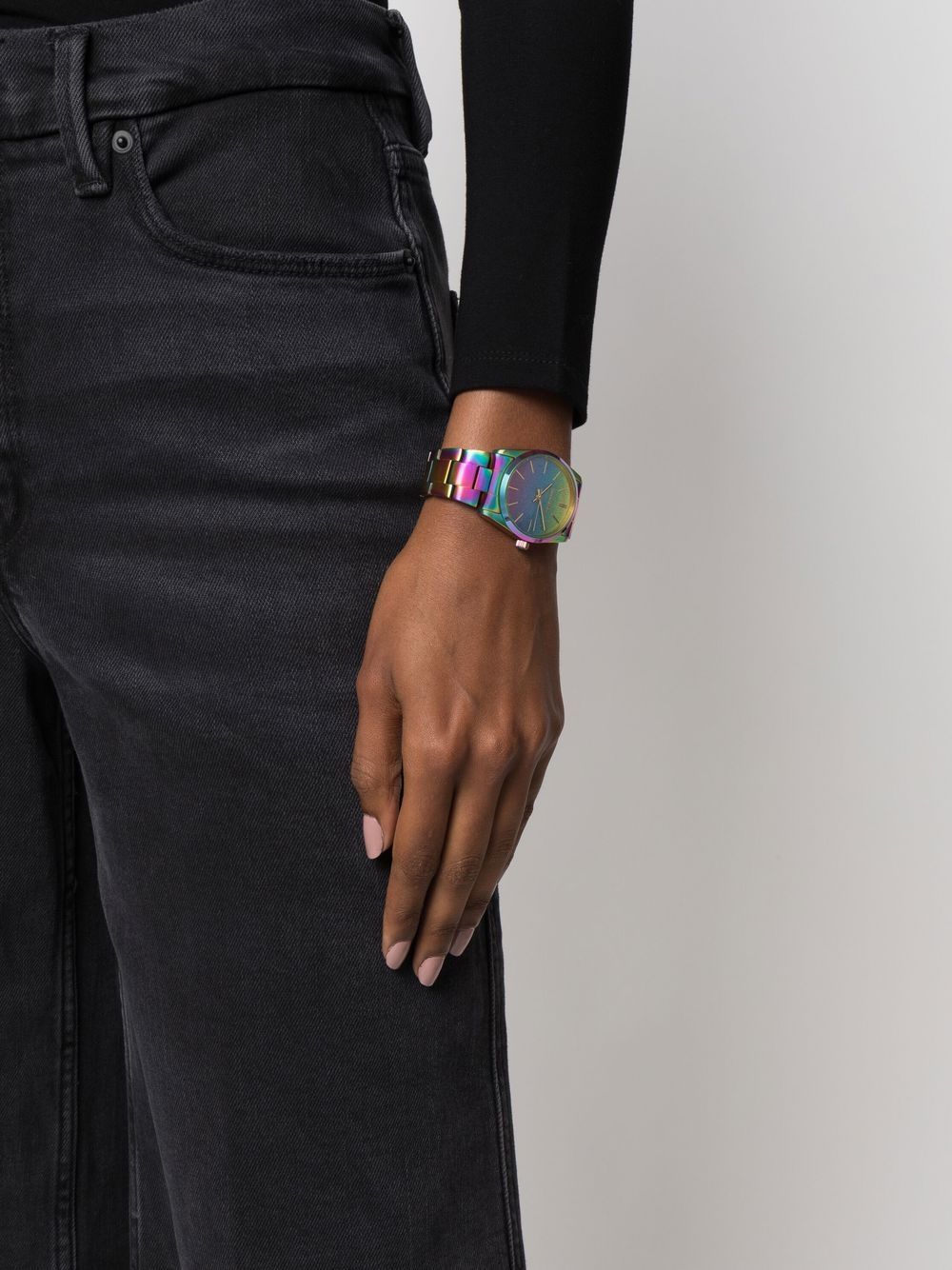 Zadig&Voltaire Fusion multicolour glitter-detail watch - Image 2