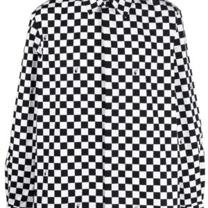 Off-white checkerboard print shirt