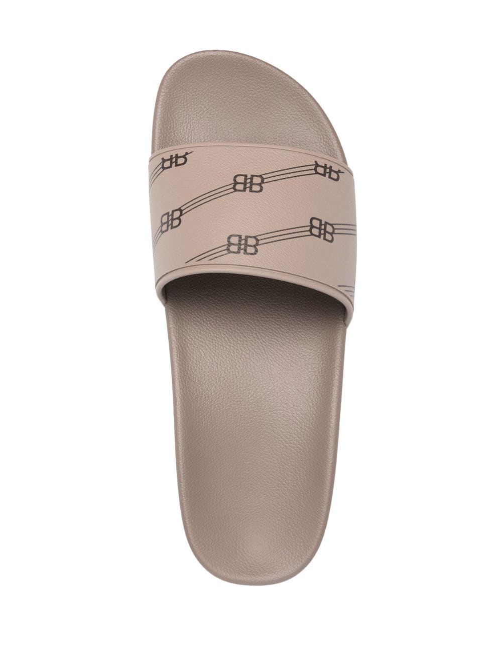 Balenciaga all-over logo-print clog slides - Image 4