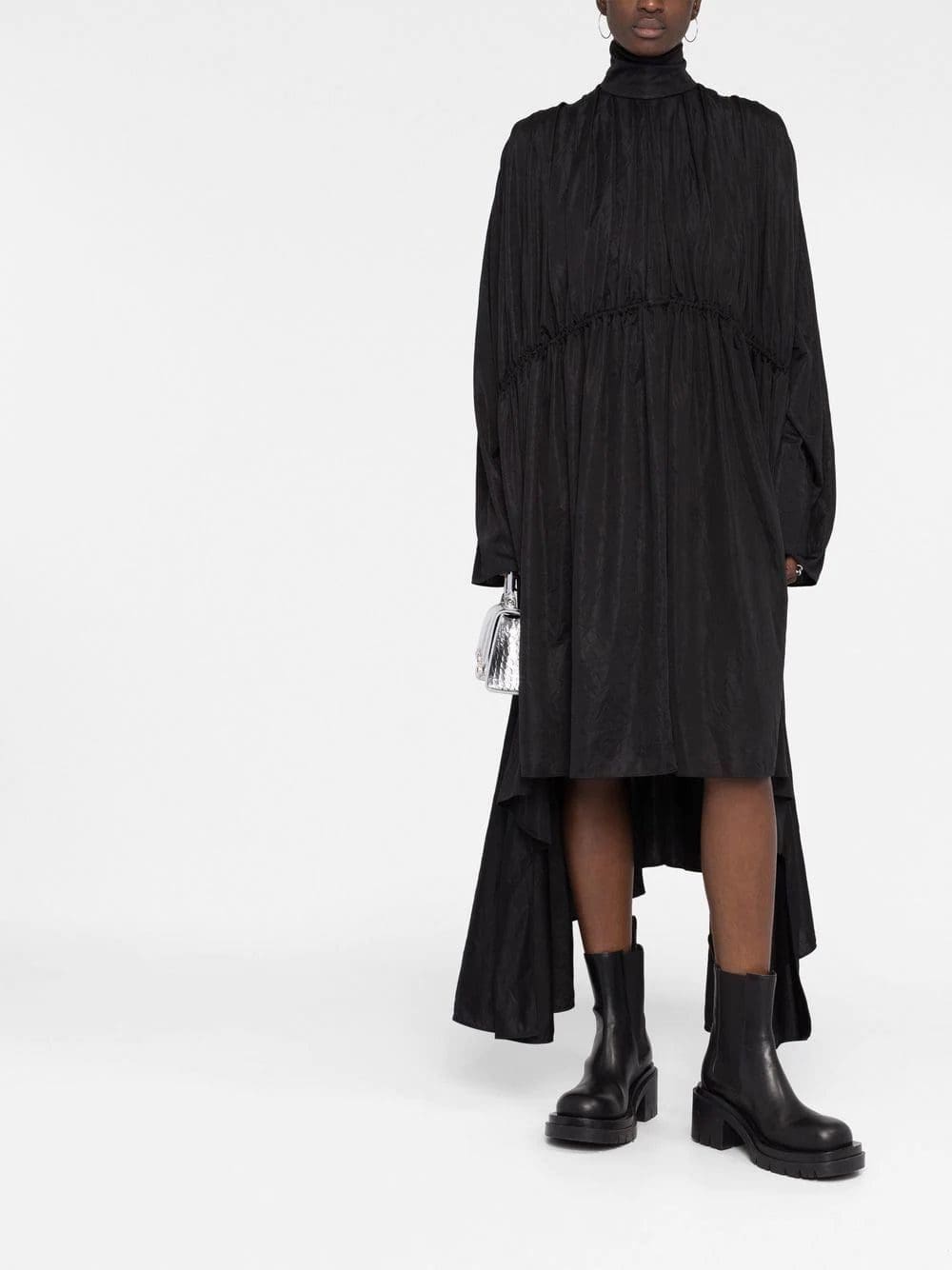 Balenciaga Catwalk Pleated Stretch Dress - Image 2