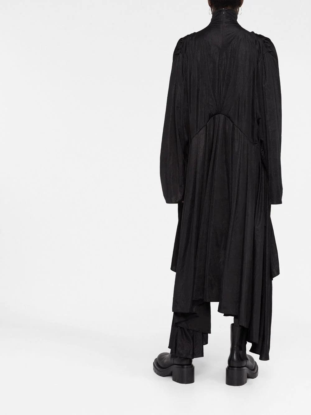 Balenciaga Catwalk Pleated Stretch Dress - Image 4