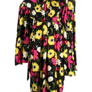Balenciaga  Blurry Bouquet hand-stitched dress