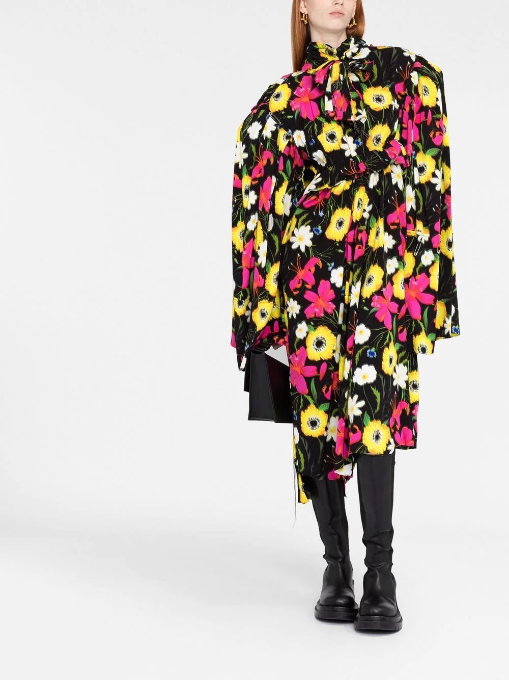 Balenciaga Blurry Bouquet hand-stitched dress - Image 2