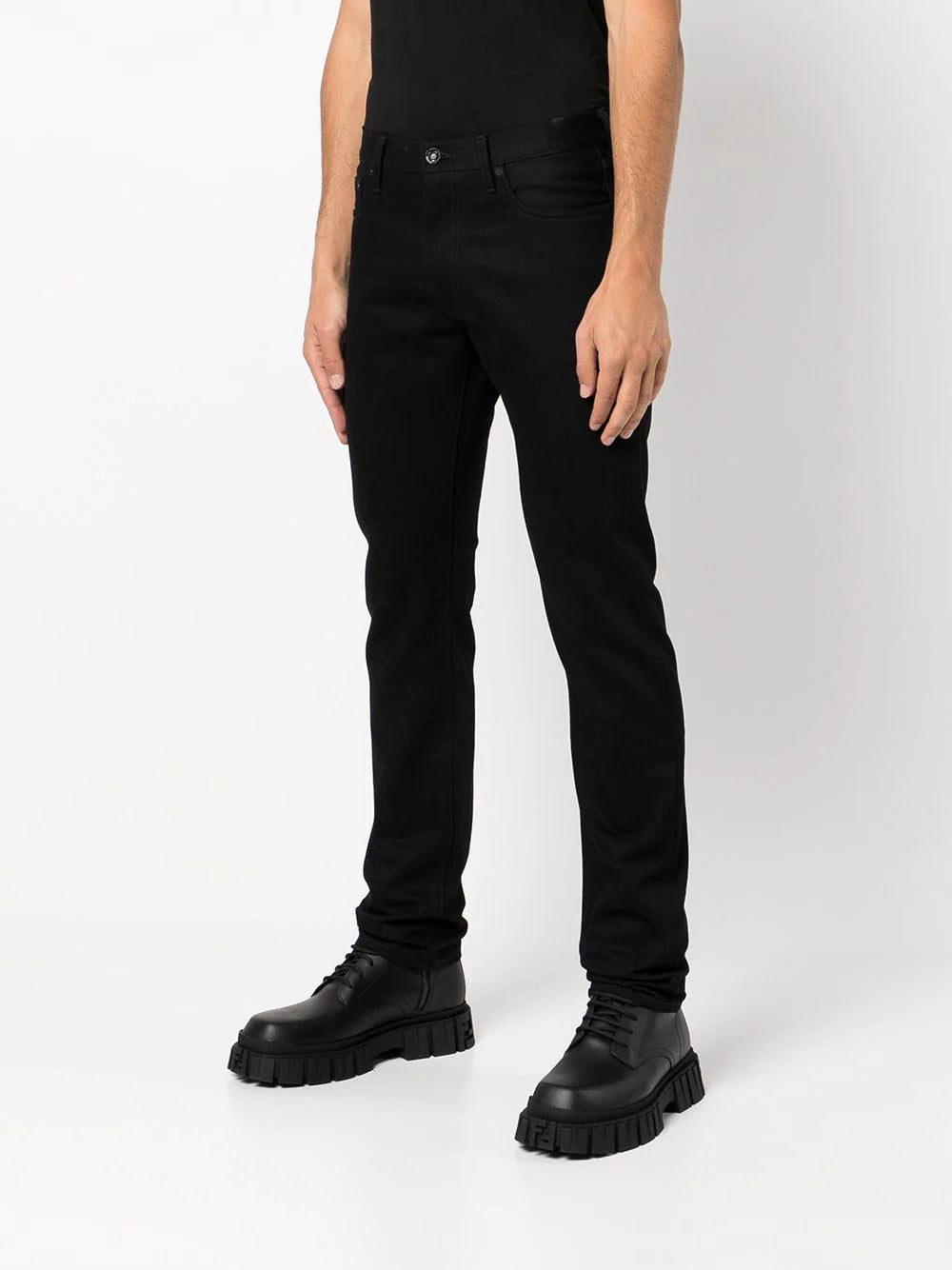 Off-White mid-rise slim jeans - Image 3