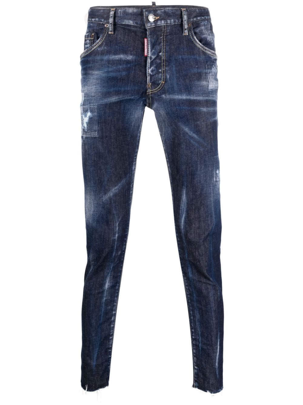 Dsquared2 distressed slim-fit jeans