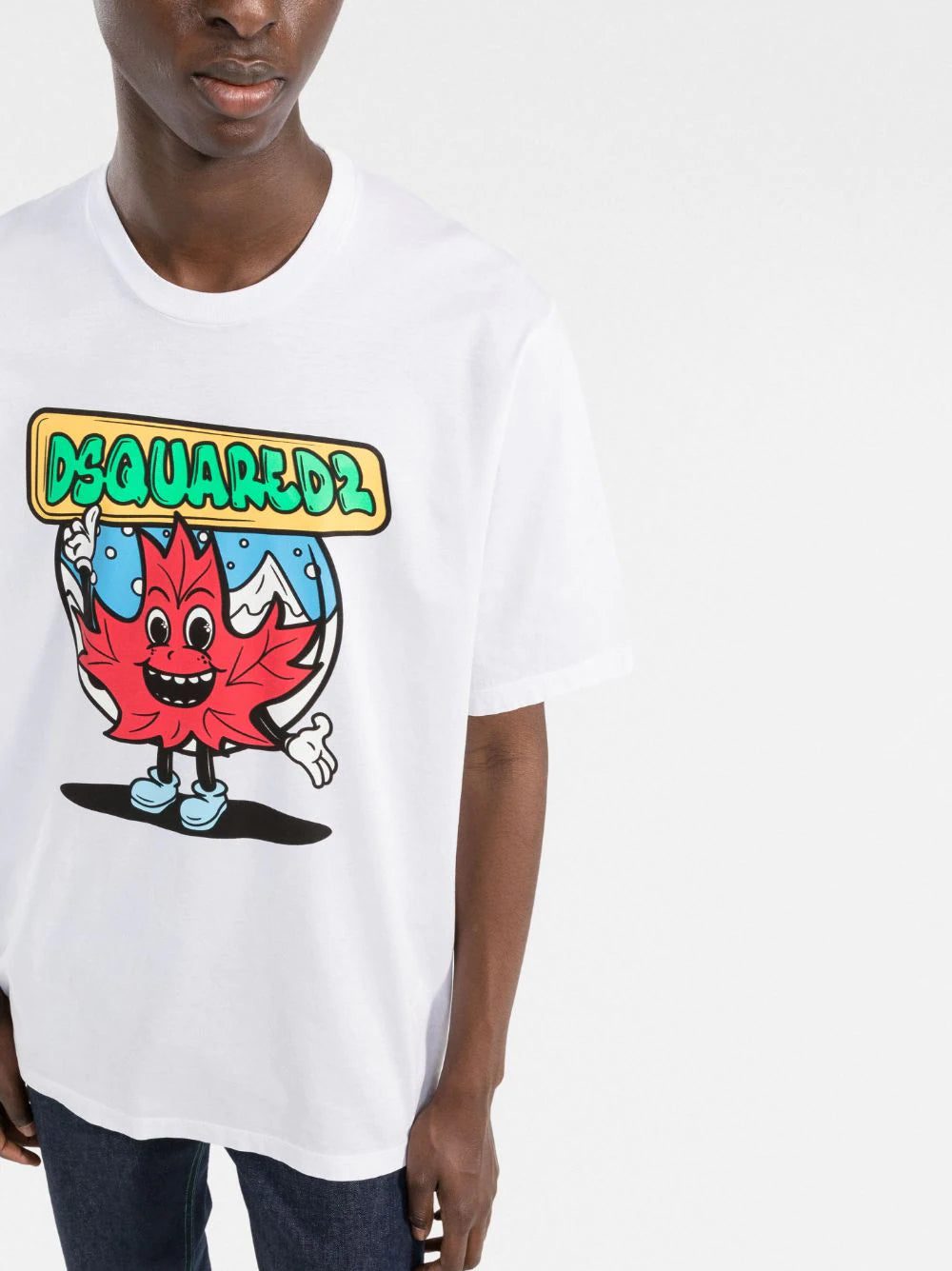 Dsquared2 cartoon-print T-shirt - Image 3