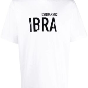 Dsquared2 Ibra-print cotton T-shirt