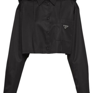 Prada Re-Nylon gabardine shirt