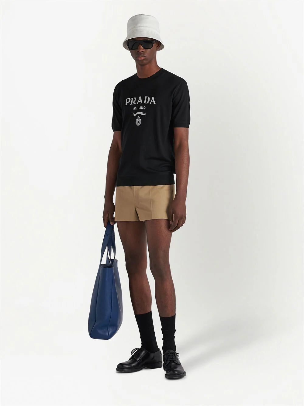 Prada logo-intarsia wool jumper - Image 2