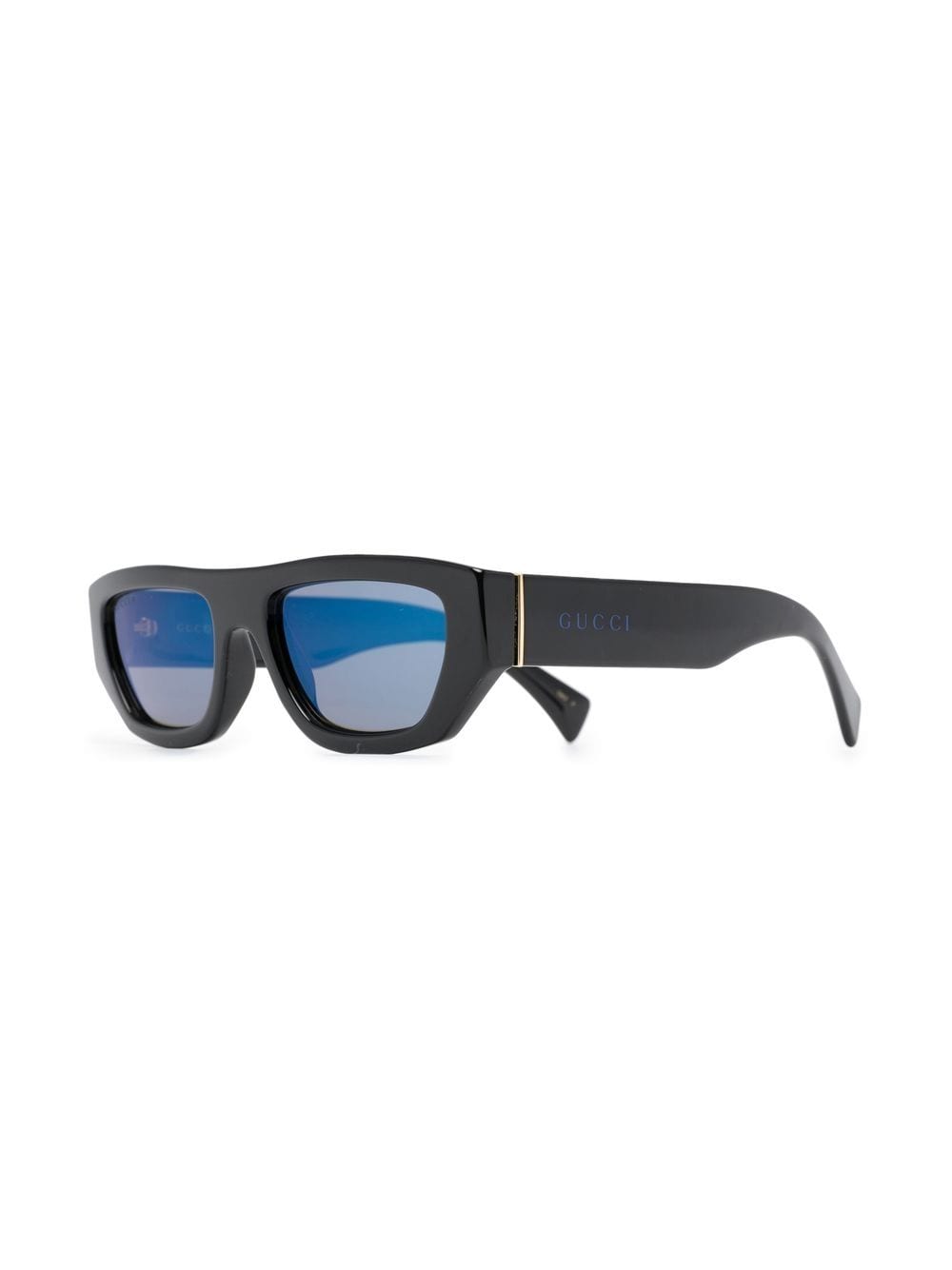 Gucci Eyewear logo rectangular-frame sunglasses - Image 2