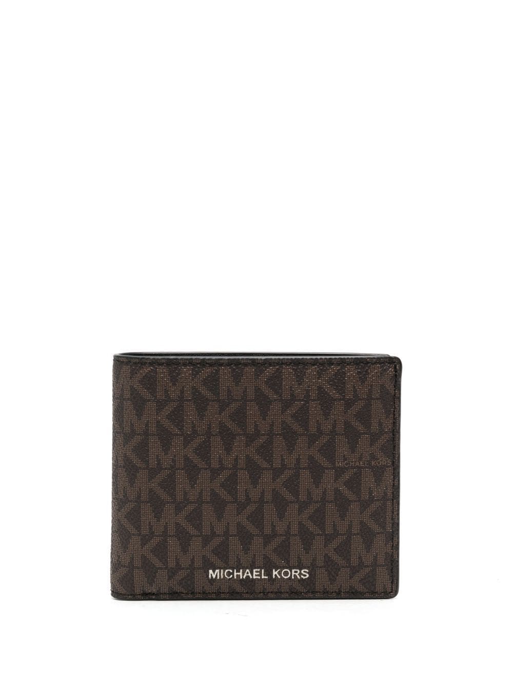 Michael Kors logo-print bi-fold wallet