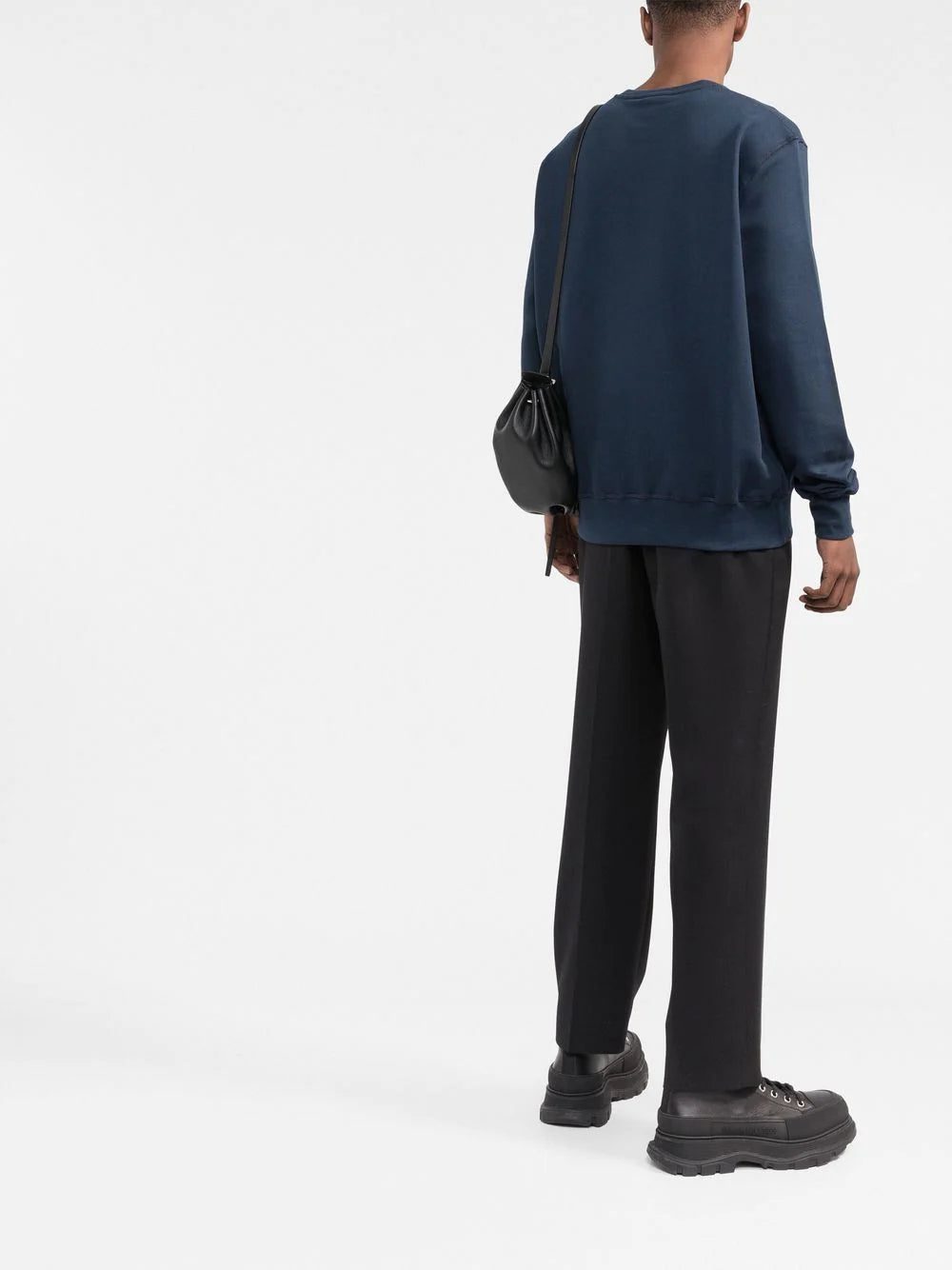 Alexander McQueen graffiti-print crew neck sweatshirt - Image 4