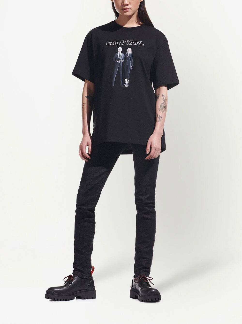 Karl Lagerfeld x Cara Delevingne Avatar T-shirt - Image 2