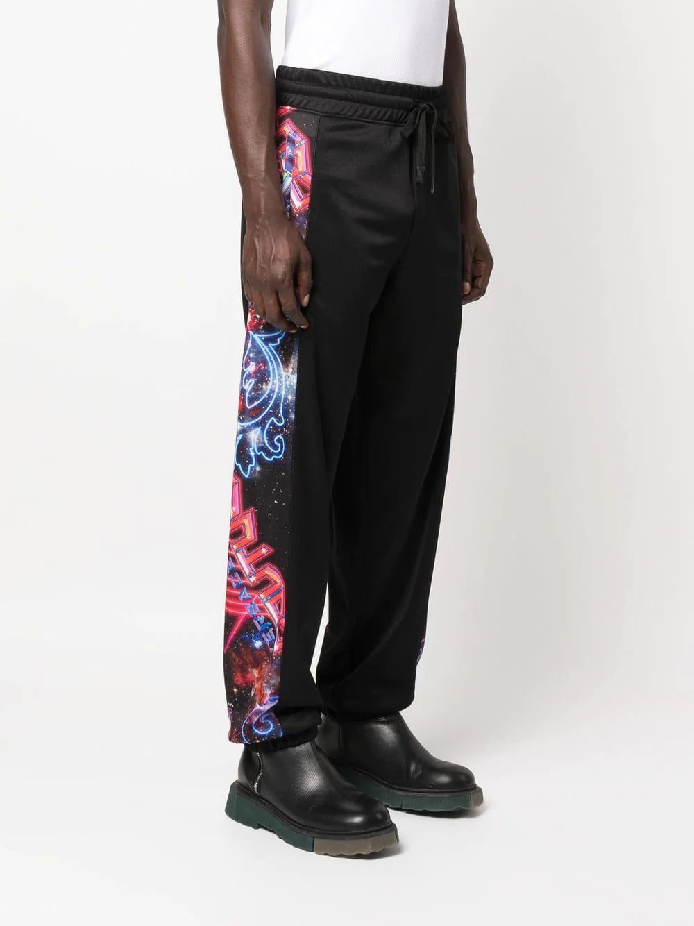 Versace Jeans Couture graphic-print track pants - Image 3