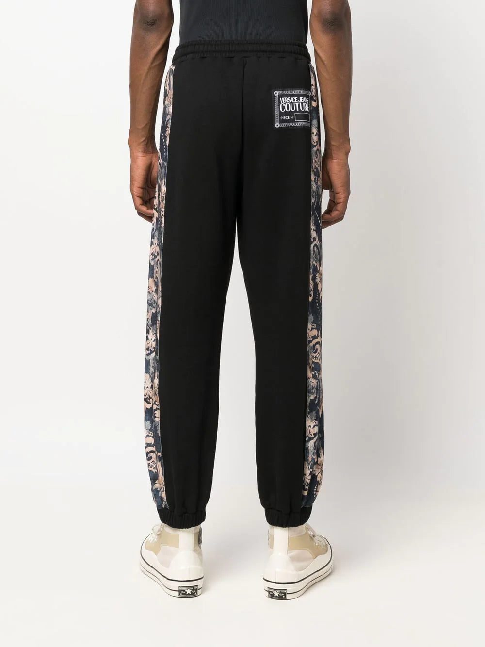Versace Jeans Couture floral-stripe track pants - Image 4