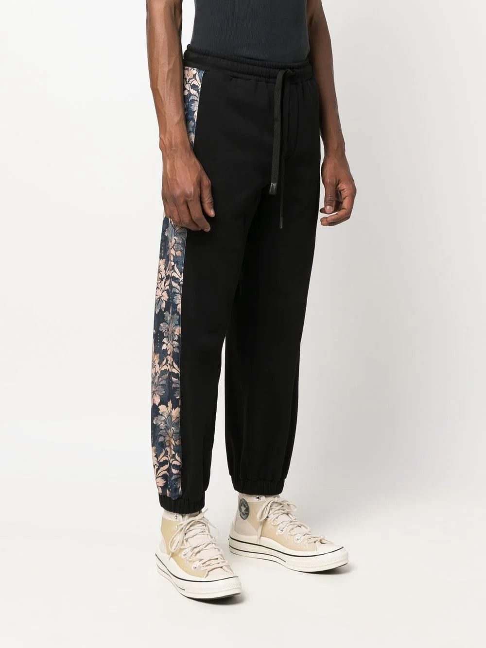 Versace Jeans Couture floral-stripe track pants - Image 3