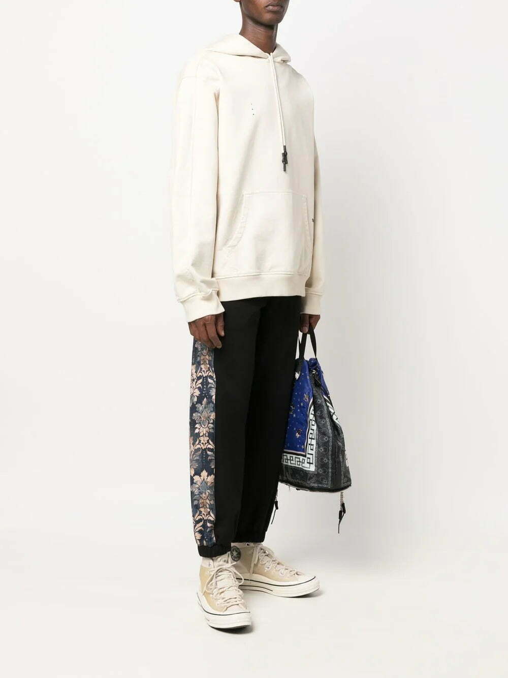 Versace Jeans Couture floral-stripe track pants - Image 2