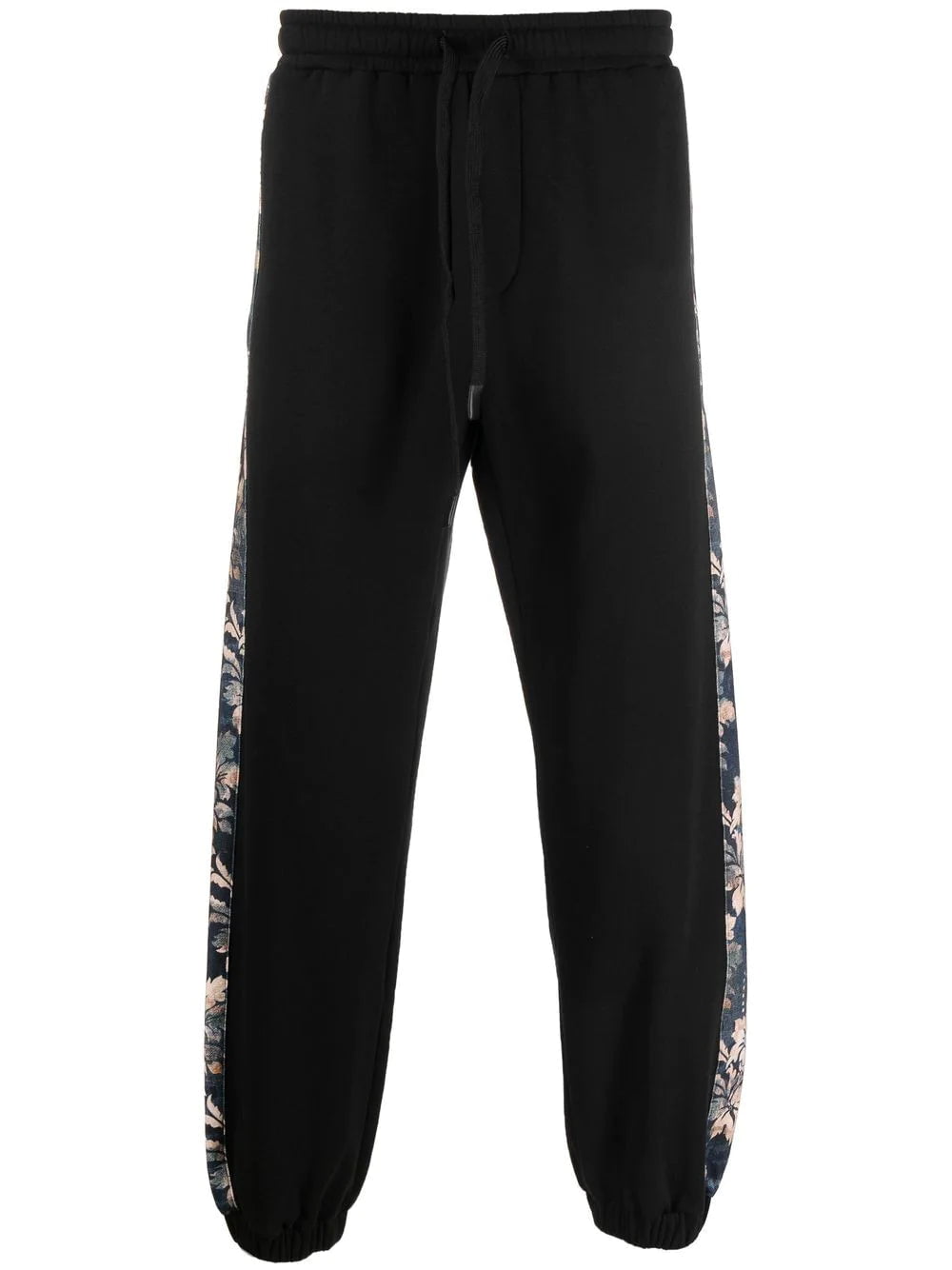 Versace Jeans Couture floral-stripe track pants