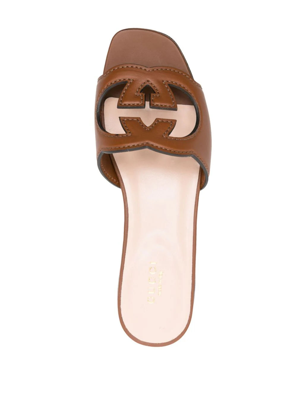 Gucci Interlocking G leather sandals - Image 4