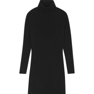 Saint Laurent roll-neck midi dress