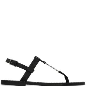 Saint Laurent  Cassandra logo-plaque sandals