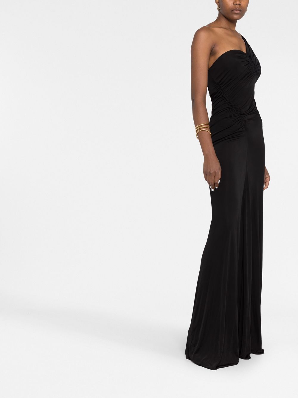 Saint Laurent one-shoulder maxi dress - Image 3