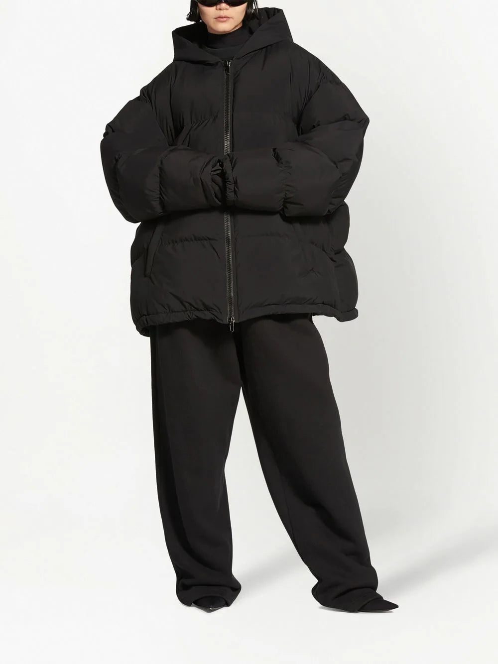 Balenciaga hooded puffer jacket - Image 2