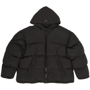 Balenciaga hooded puffer jacket