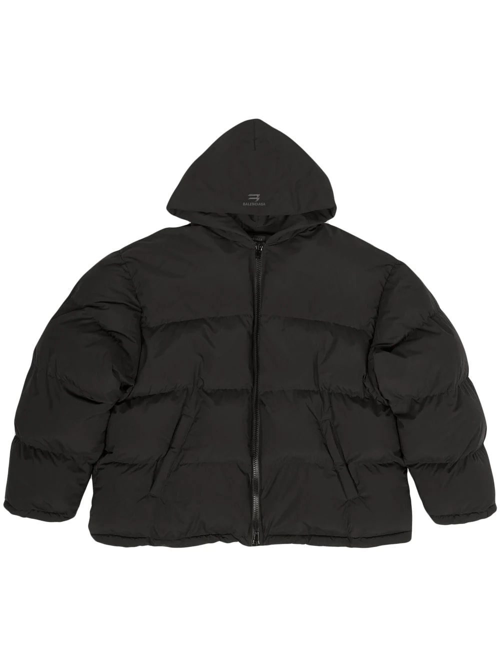 Balenciaga hooded puffer jacket