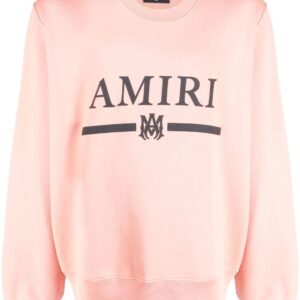 AMIRI logo-print crew sweatshirt