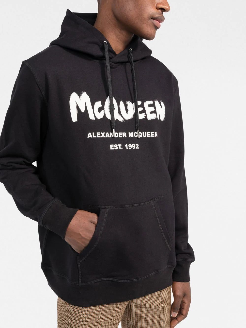Alexander McQueen McQueen Graffiti logo hoodie - Image 2