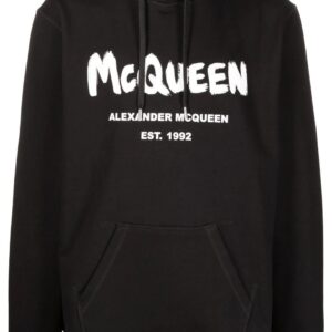 Alexander McQueen  McQueen Graffiti logo hoodie