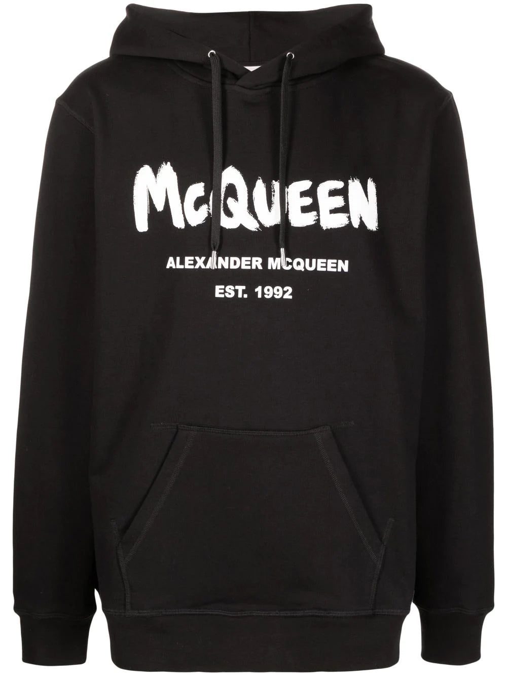 Alexander McQueen McQueen Graffiti logo hoodie