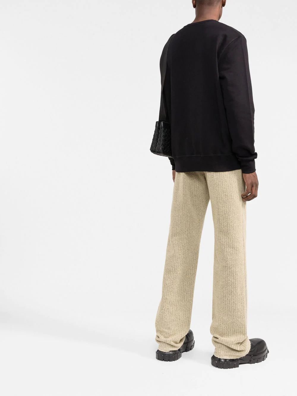 Alexander McQueen graffiti-print crew neck sweatshirt - Image 4