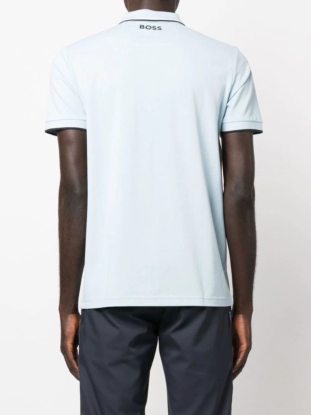 BOSS embroidered-logo polo shirt - Image 4